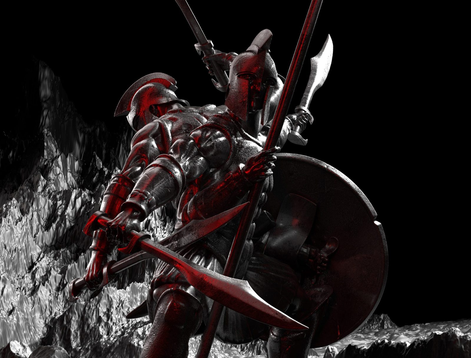 Pieza de concept y VFX Geryon generada con IA